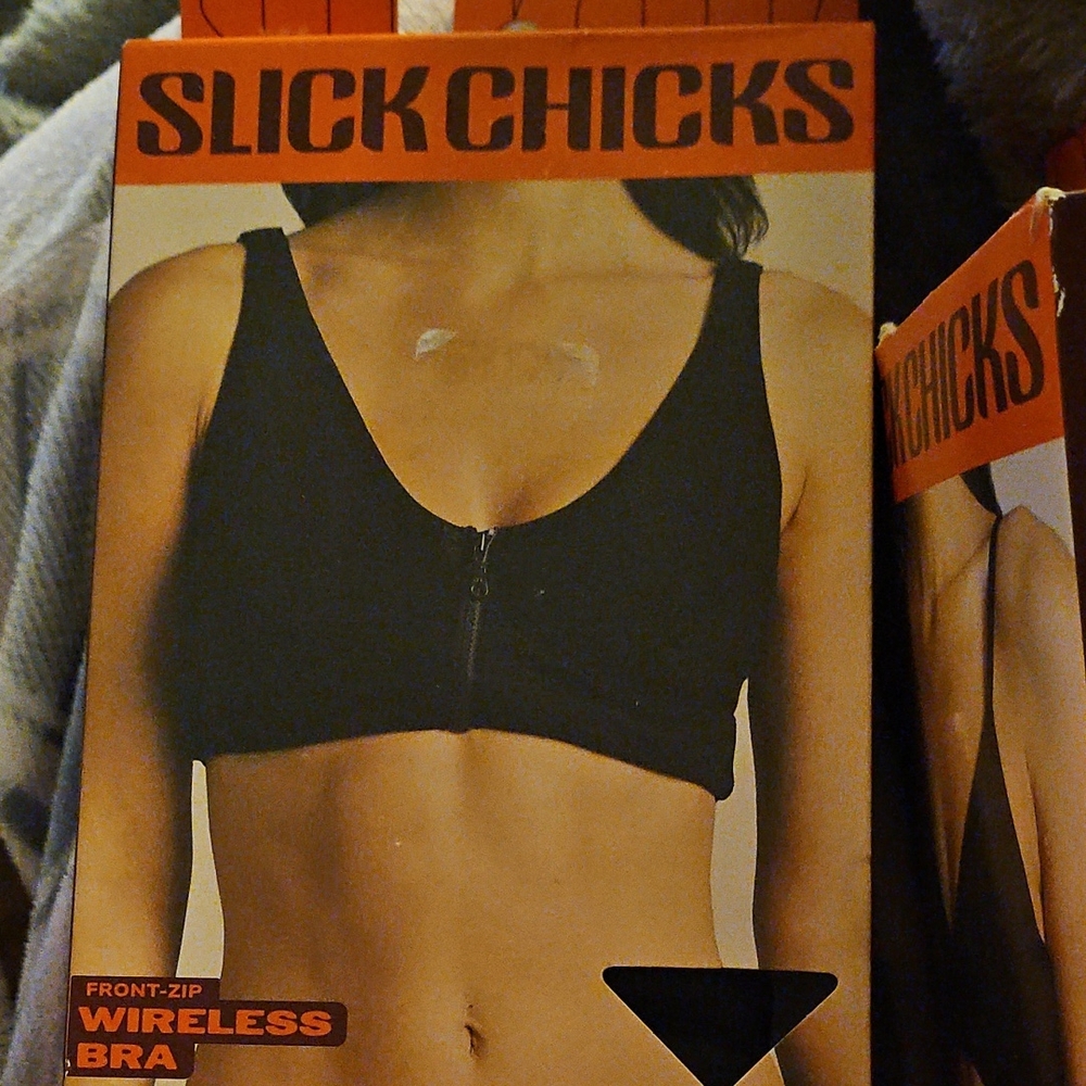 Slick Chicks Black Wireless Bra